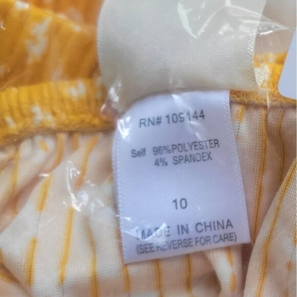 LILY BLEU Big Girls 2pc Top & Shorts Set Size 10 - Picture 3 of 4